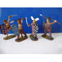 Gallic 1/32 war band figurine | Scientific-MHD