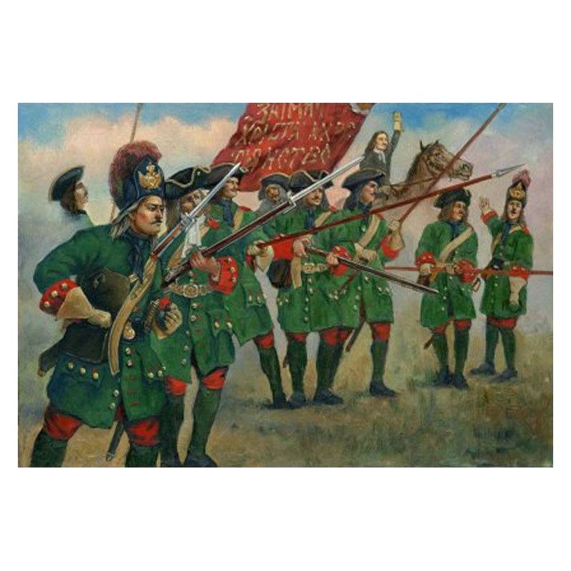 Peter 1er guards figurine | Scientific-MHD