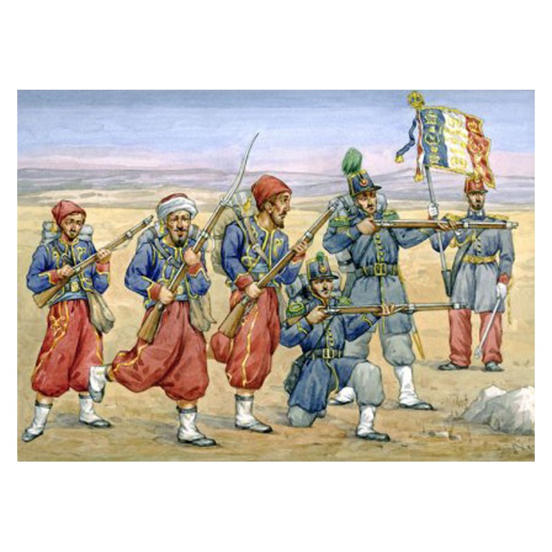 French light infantry figurine | Scientific-MHD