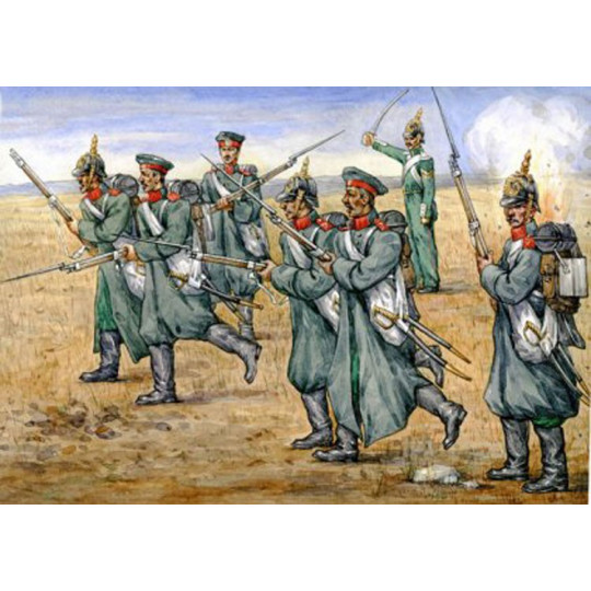 Russian infantry line figurine | Scientific-MHD