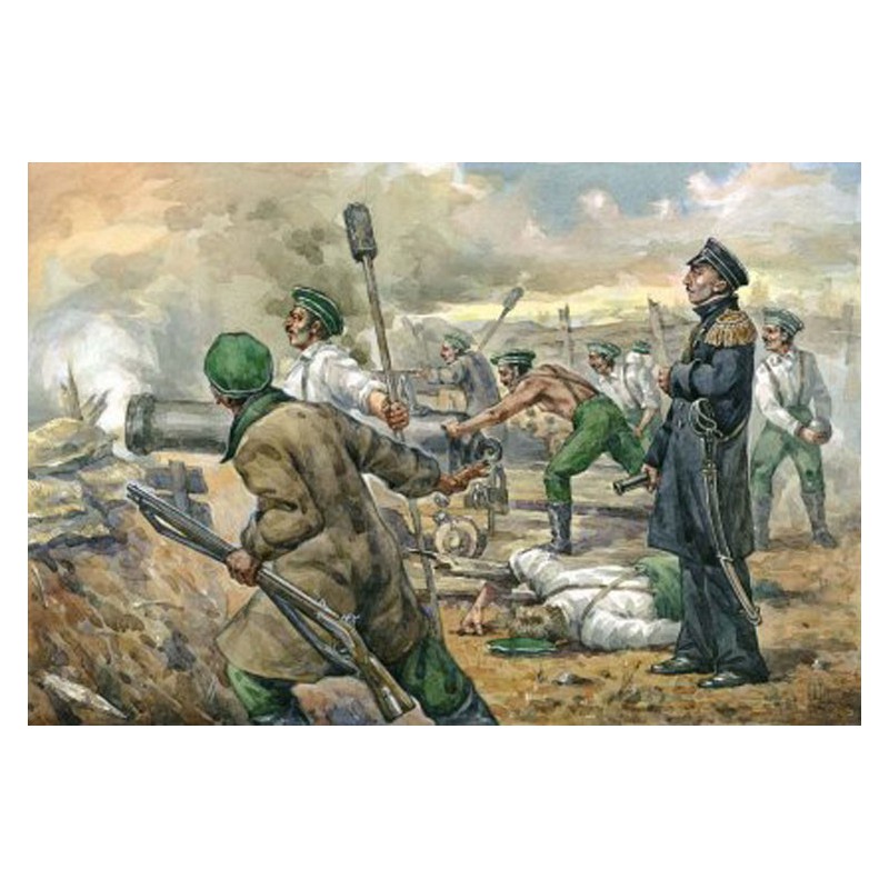 Russian naval artillery figurine | Scientific-MHD