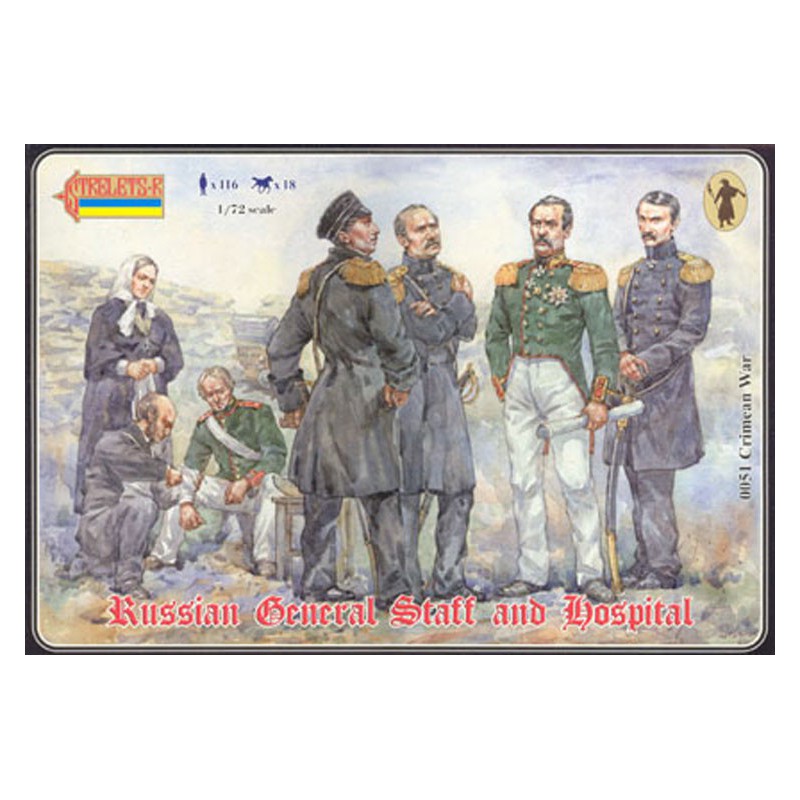 General staff figurine and hospital | Scientific-MHD