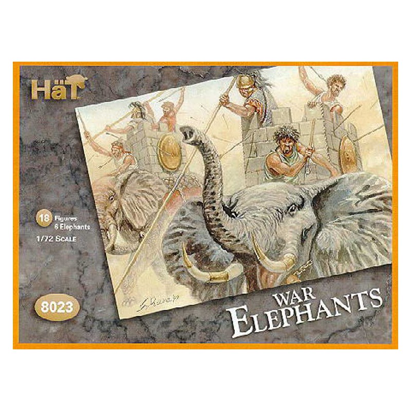 War elephant figurine 1/72 | Scientific-MHD