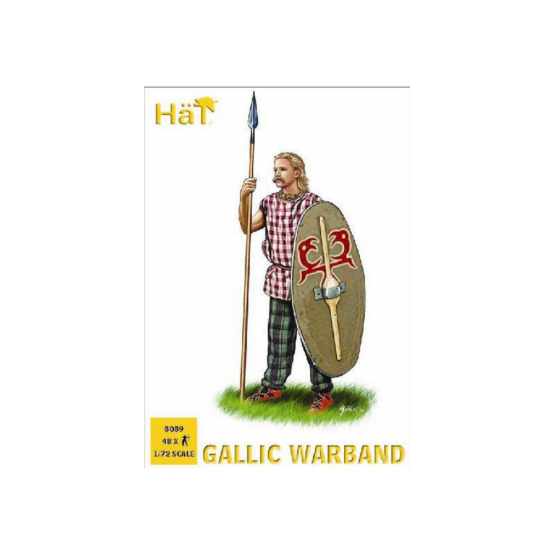 Gallic 1/72 war band figurine | Scientific-MHD