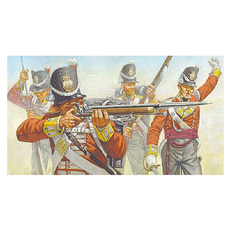 English infant figurine Waterloo 1/72 | Scientific-MHD