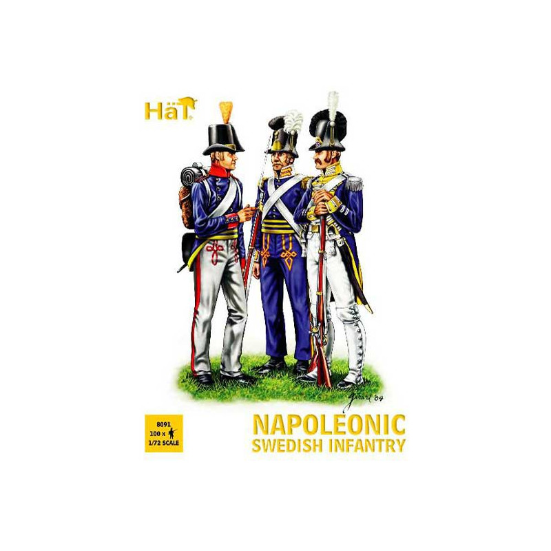 Napol 1/72 suedoise infantry figurine | Scientific-MHD