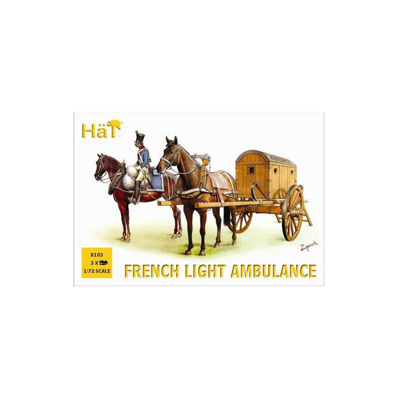 Country ambulance figurine 1/72 | Scientific-MHD