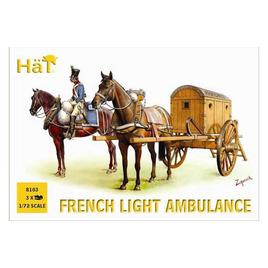Country ambulance figurine 1/72 | Scientific-MHD