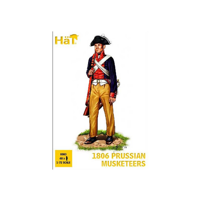 Prussian musketeer figurine1/72 | Scientific-MHD