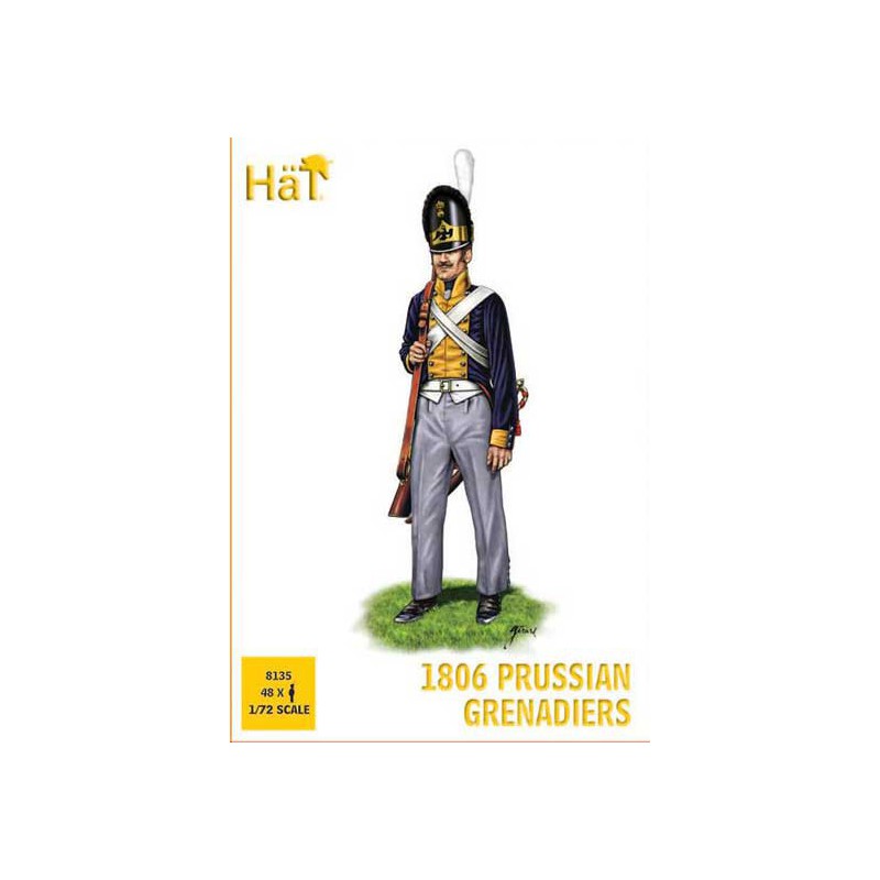 Prussian grenadiers figurine 1806 1/72 | Scientific-MHD