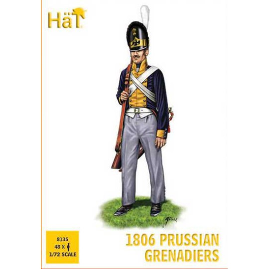 Prussian grenadiers figurine 1806 1/72 Prussian grenadiers figurine 1806 1/72 | Scientific-MHD