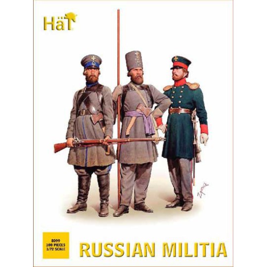 Russian militias figurine 1/72 | Scientific-MHD