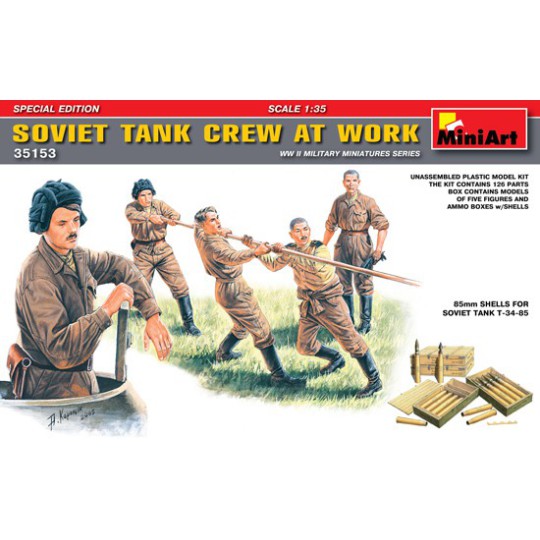 Soviet team figurine 1/35 Soviet team figurine 1/35 | Scientific-MHD