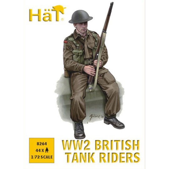 Figurine English Tank team ww2 1/72 Figurine English Tank team ww2 1/72 | Scientific-MHD