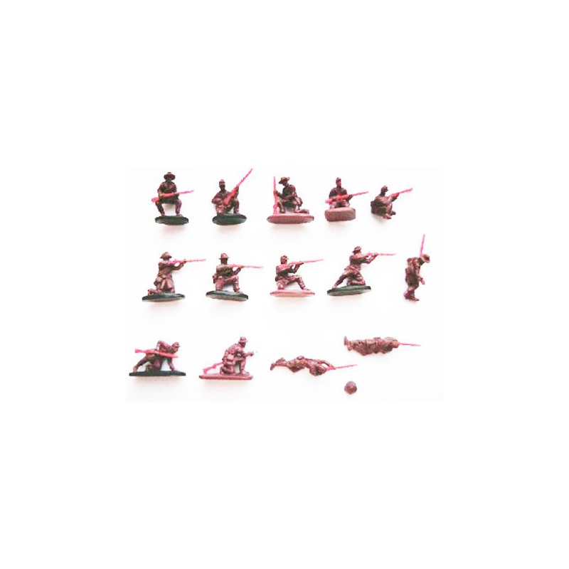 SKIRMISHING CONFEDERATE FIGURINE | Scientific-MHD