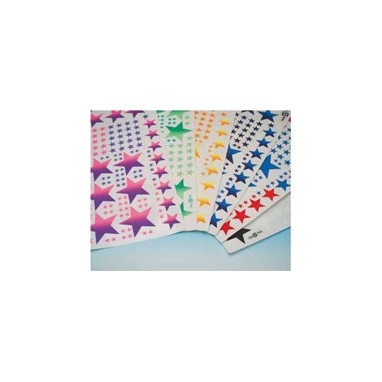 Films and decorations for red / blue Stars model | Scientific-MHD