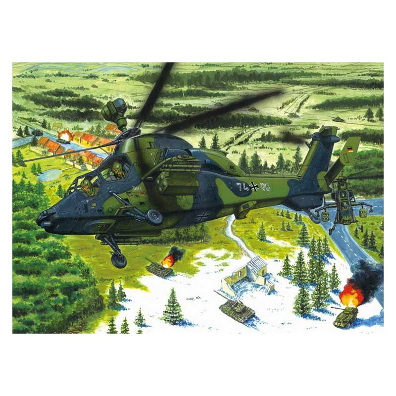 EUROCOPTER EC-665 TIGER plastic helicopter model .. 1/72 | Scientific-MHD