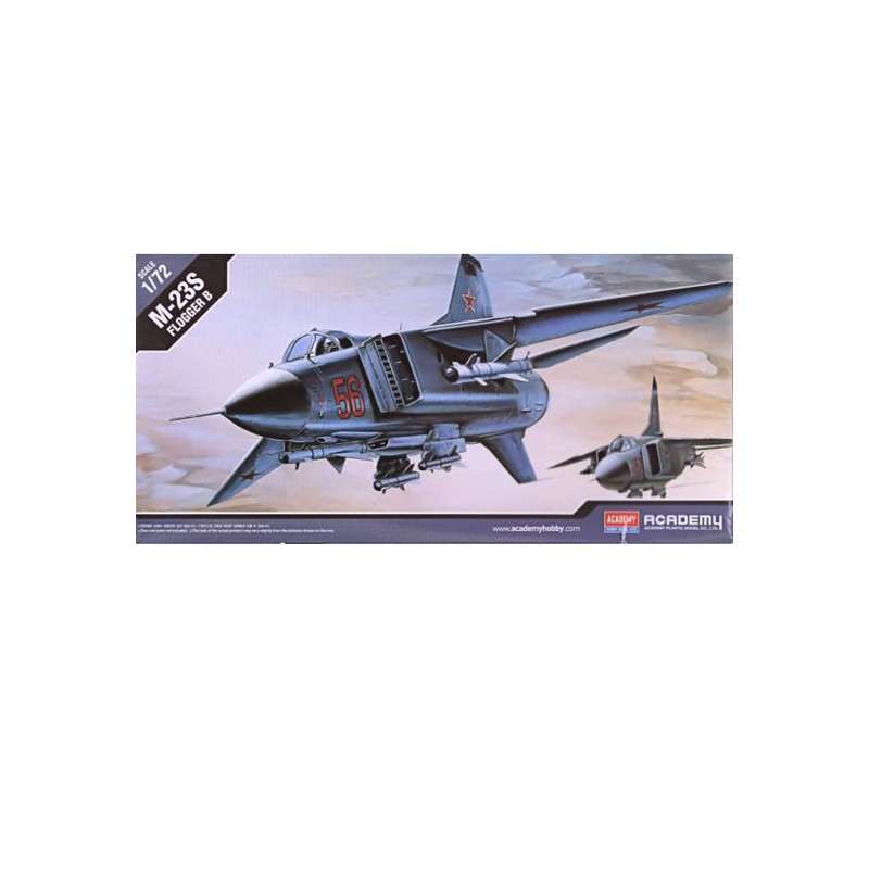 MIG-23S FLOGGER 1/72 plastic plane model | Scientific-MHD