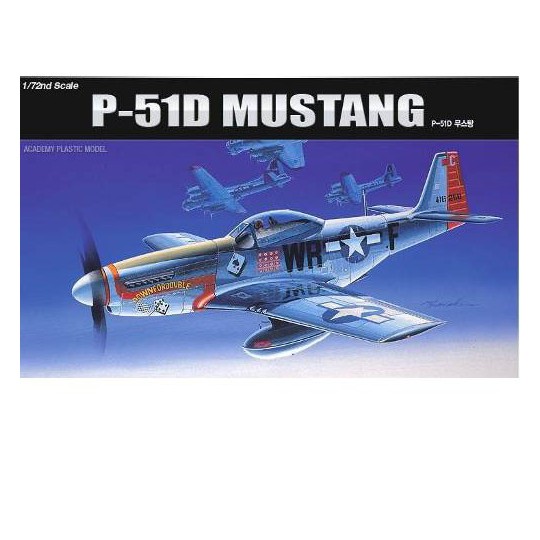 P-51D Mustang 1/72 plastic plane model | Scientific-MHD
