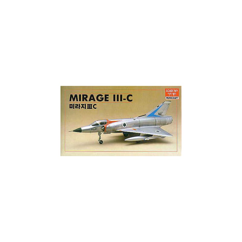 Mirage III-C Fighter 1/48 plastic plane model | Scientific-MHD