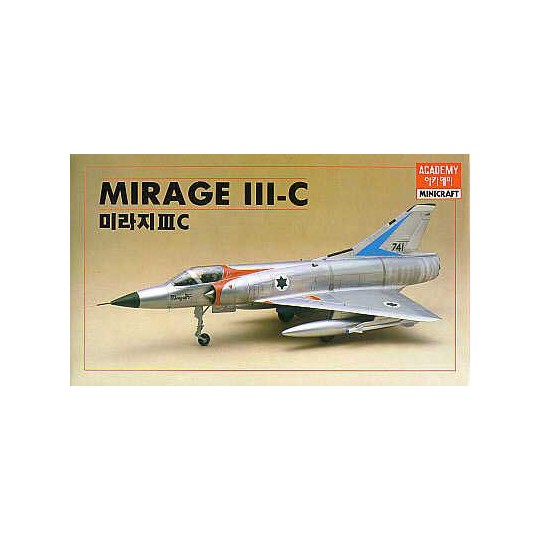 Mirage III-C Fighter 1/48 plastic plane model | Scientific-MHD