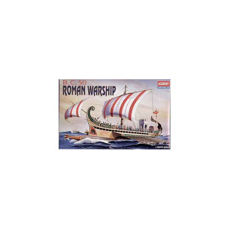 Romanesque plastic boat model Warship Circa BC50 1/72 | Scientific-MHD