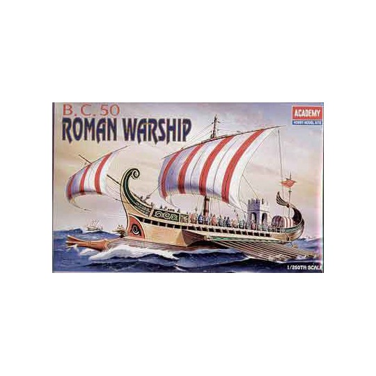 Romanesque plastic boat model Warship Circa BC50 1/72 | Scientific-MHD