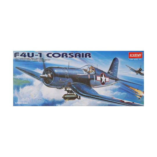 F4U-1 Corsair 1/72 plastic plane model | Scientific-MHD
