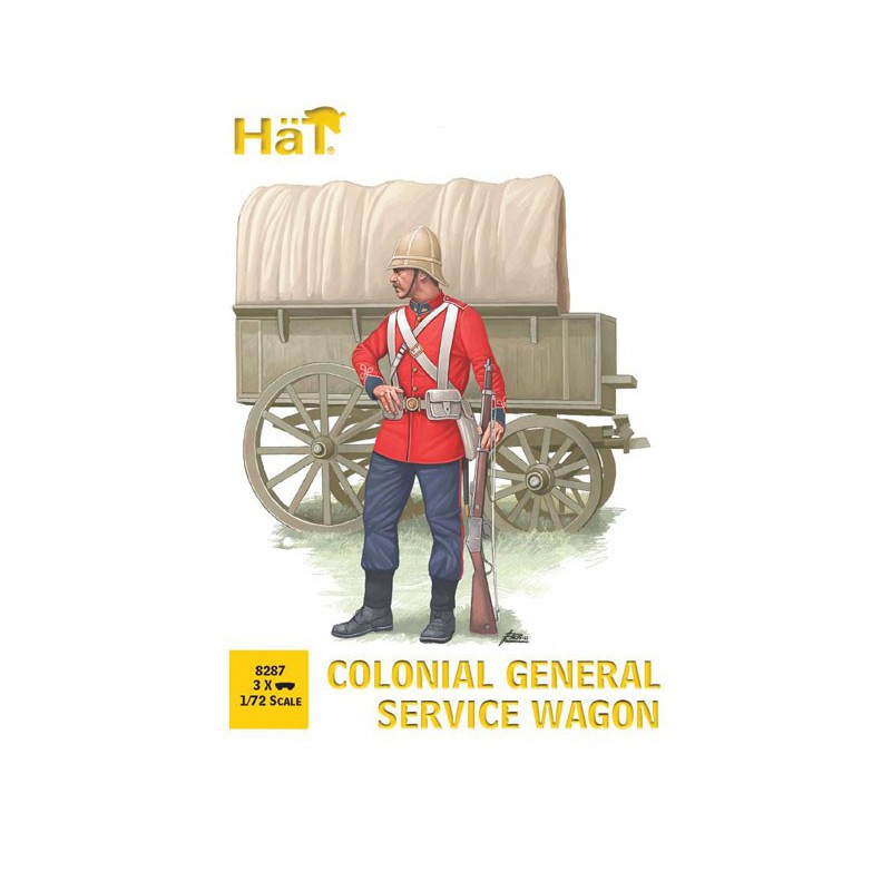 Colonial figurine service Wagon 1/72 | Scientific-MHD