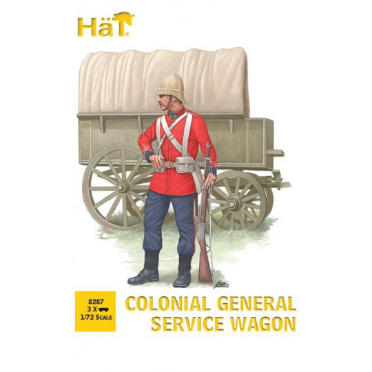 Colonial figurine service Wagon 1/72 | Scientific-MHD