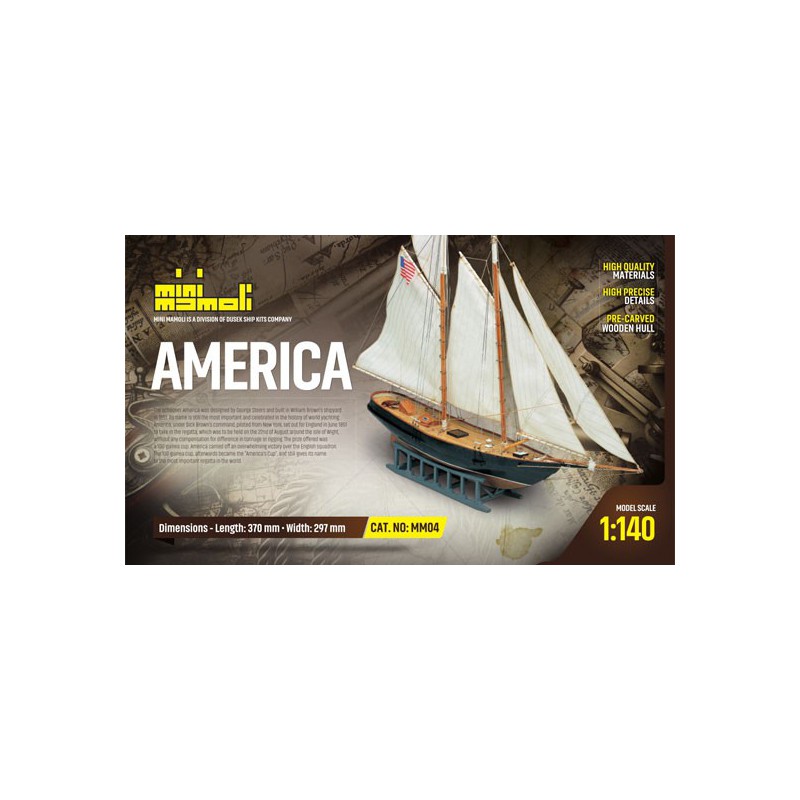 AMERICA static boat | Scientific-MHD