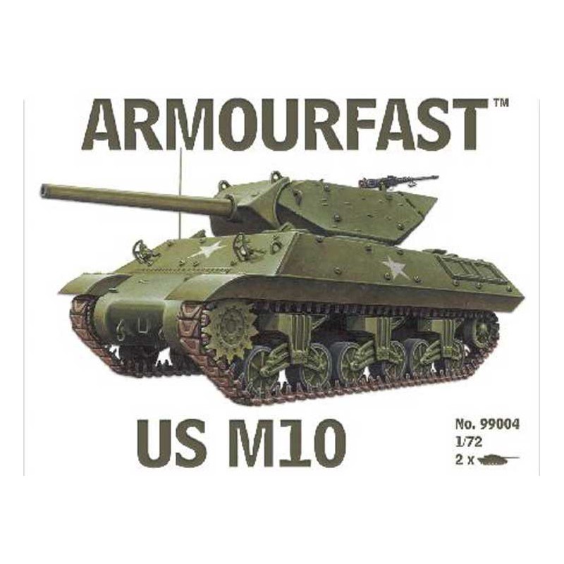 US plastic tank model M10 Tank Destroyer 1/72 | Scientific-MHD