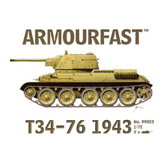 T34-791943 1/72 plastic tank model | Scientific-MHD