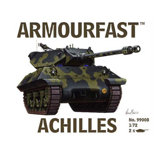 Tank Achilles plastic tank model (2pcs) 1/72 Tank Achilles plastic tank model (2pcs) 1/72 | Scientific-MHD