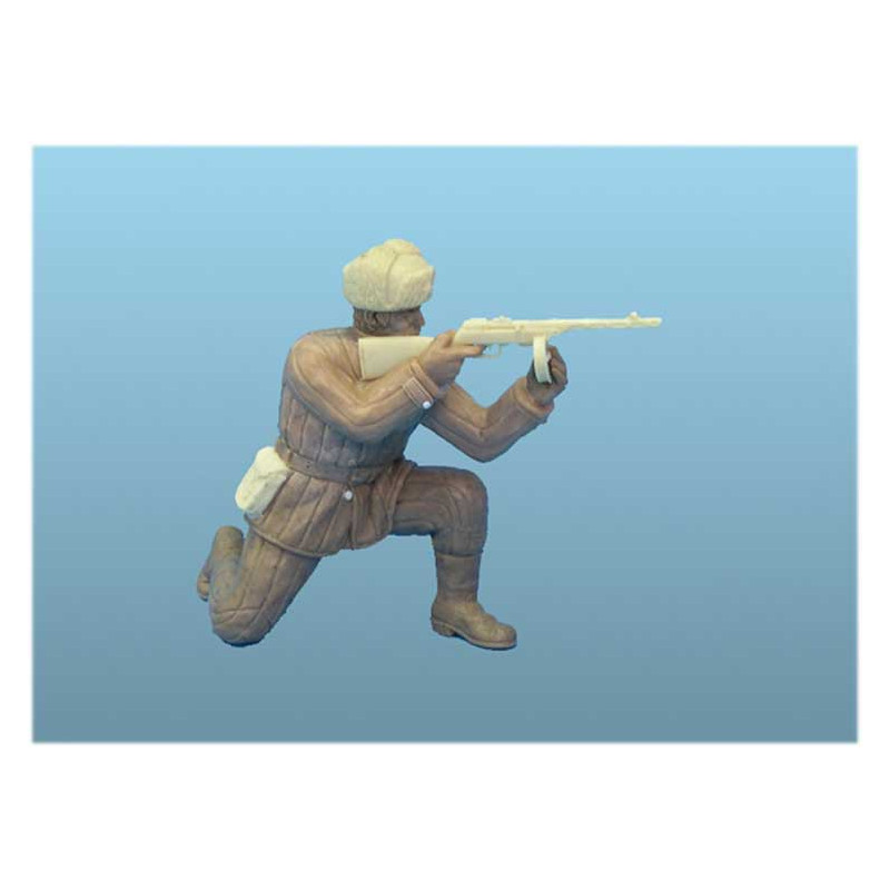 Russian mortars figurine in 1/72 Greatcoates | Scientific-MHD