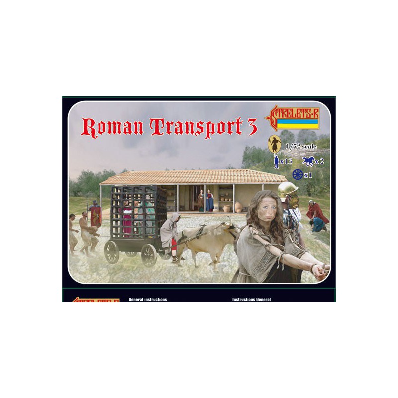 Roman transport figurine n ° 3 1/72 | Scientific-MHD