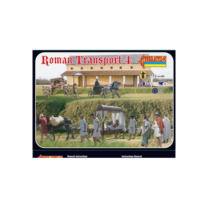 Roman transport figurine n ° 4 1/72 | Scientific-MHD