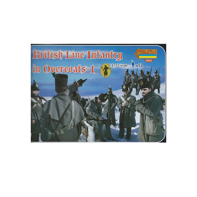 Brit infantry figurine. Overcoats 1 1/72 | Scientific-MHD