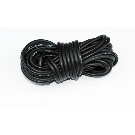 Charger for accusation for radio -controlled Silicone wire AWG14 2.12mm2 black length 5m Charger for accusation for radio -controlled Silicone wire AWG14 2.12mm2 black length 5m | Scientific-MHD