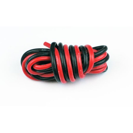 Charger for accusation for radio -controlled Silicone wire AWG14 2.12mm2 red+black length 1m | Scientific-MHD Charger for accusation for radio -controlled Silicone wire AWG14 2.12mm2 red+black length 1m | Scientific-MHD