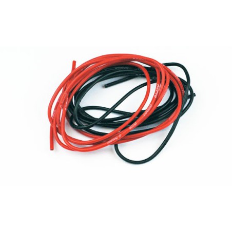 Charger for acclaim for radio -controlled Silicone wire AWG20 0.50mm2 red+black length 1m | Scientific-MHD Charger for acclaim for radio -controlled Silicone wire AWG20 0.50mm2 red+black length 1m | Scientific-MHD
