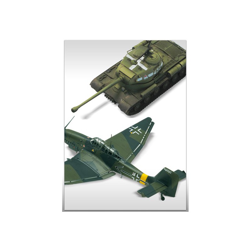 Plastic plane model Ju 87b-2 + JS-2 1/72 | Scientific-MHD