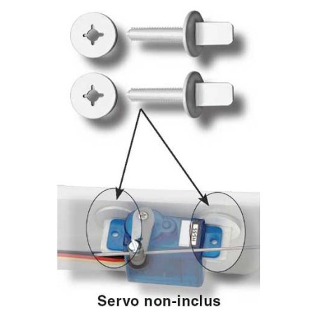 Embedded accessory Fixings for micro servos | Scientific-MHD Embedded accessory Fixings for micro servos | Scientific-MHD