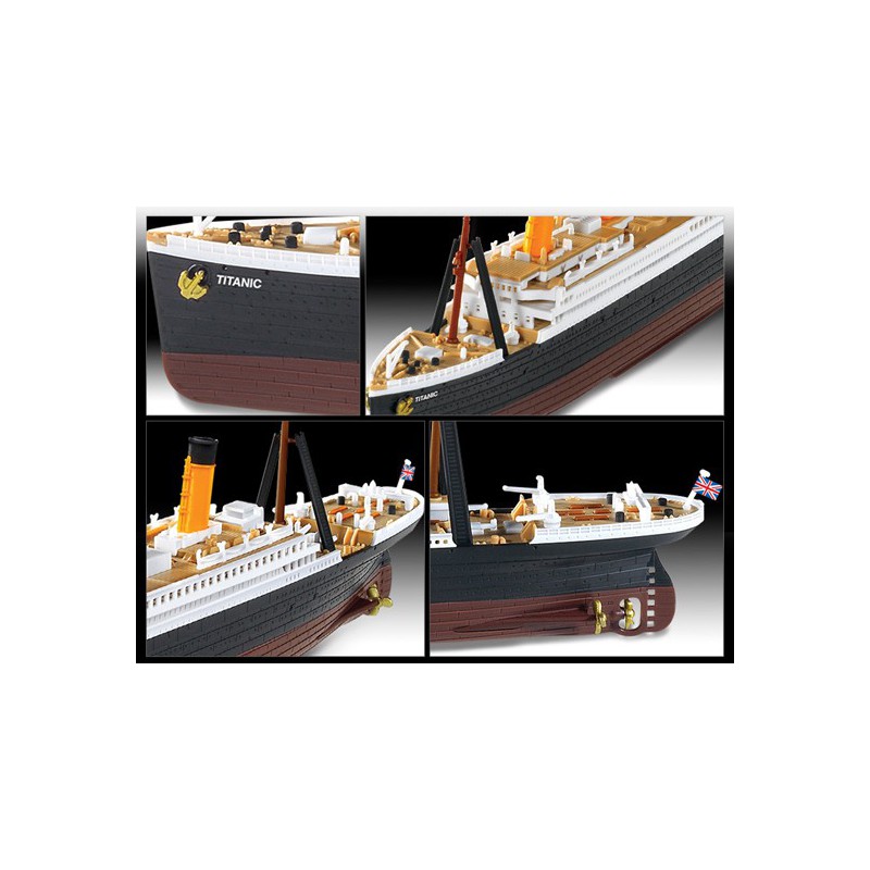 RMS Titanic 1/1000 plastic boat model | Scientific-MHD