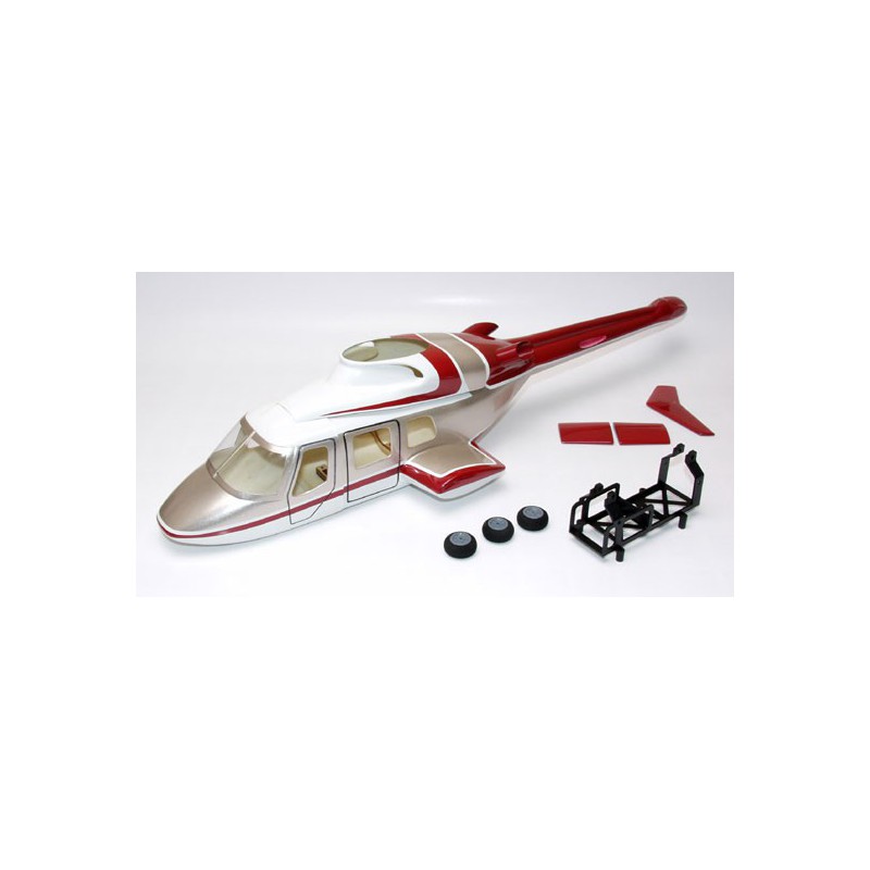 Fuselage Bell 222 Radiochelated Helicopter Accessory | Scientific-MHD