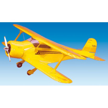 Radio power airplane Staggerwing yellow | Scientific-MHD Radio power airplane Staggerwing yellow | Scientific-MHD