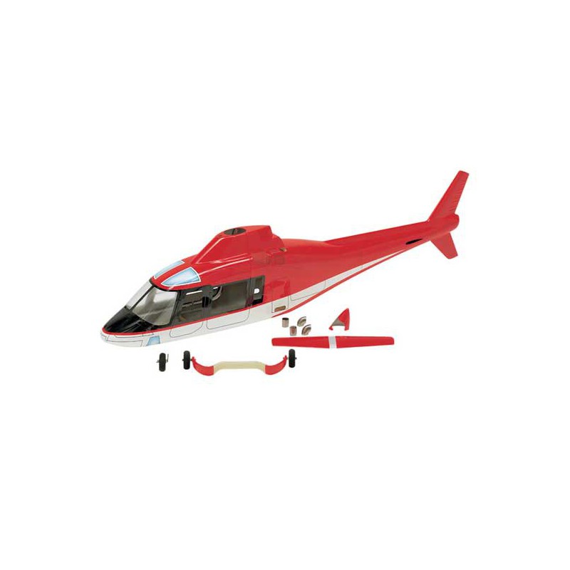 Accessory for radio controlled helicopter fuselage agusta 109 | Scientific-MHD