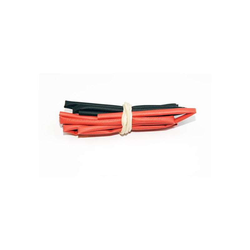 Charger for battery for radio -controlled thermo Diam sheaths. 2mm red+black 2x50cm | Scientific-MHD