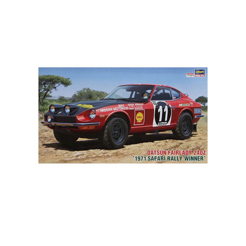 Fairlady 240z Safari Rally1/24 plastic car cover | Scientific-MHD