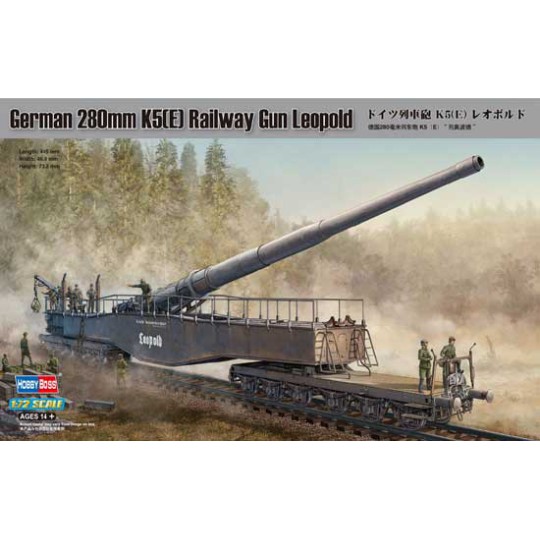 German -style plastic train model 280mm Leopold 1/72 | Scientific-MHD